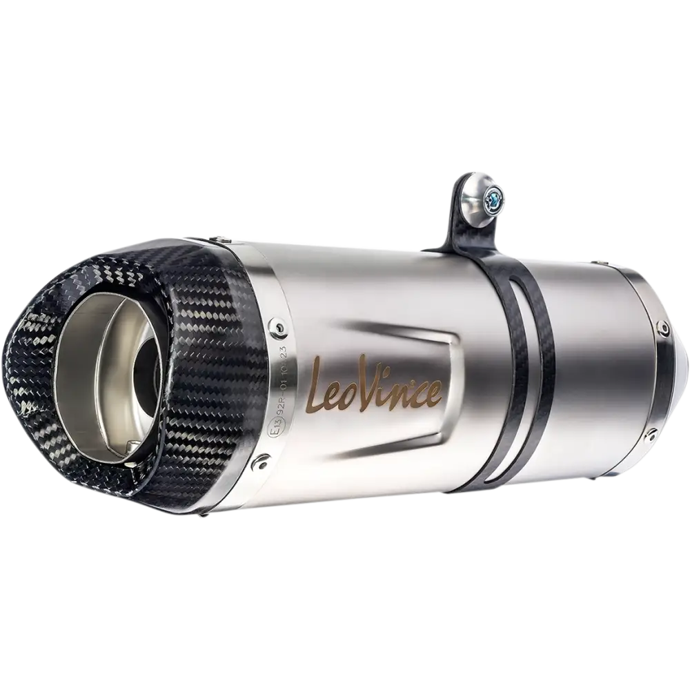 LEOVINCE 50x270mm Stainless Steel LV One Evo Muffler 9775U - E X Haust Group