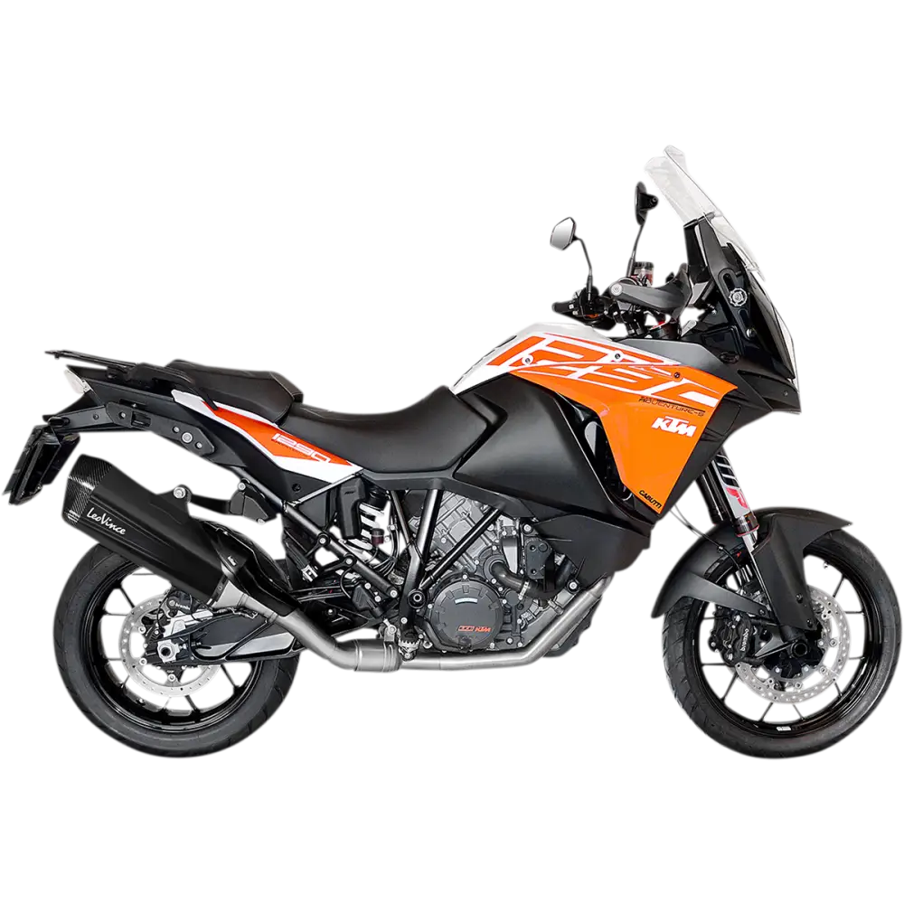 LEOVINCE Black LV-12 Muffler 15300B - E X Haust Group