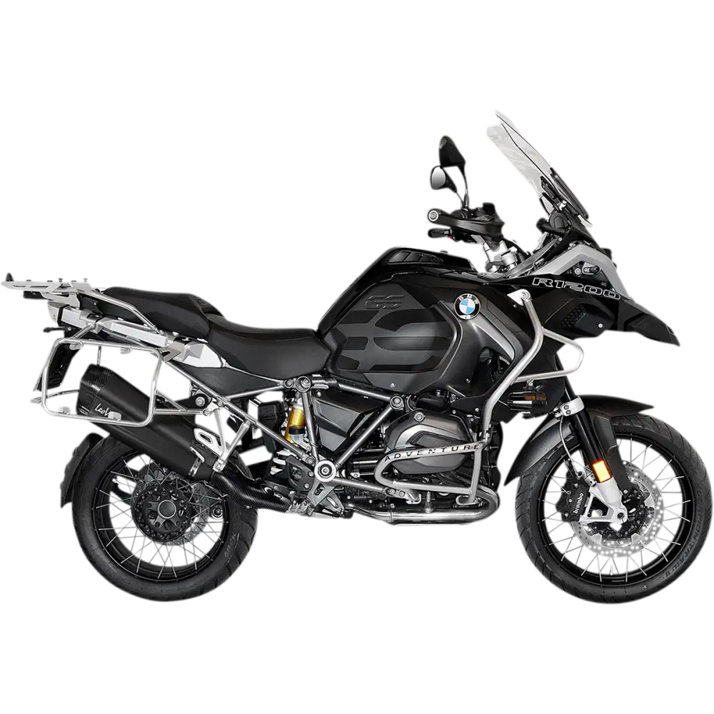 LEOVINCE Black LV-12 Muffler 15301B - E X Haust Group