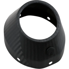 LEOVINCE End Cap - Carbon Fiber - Vertical - Factory 306965701R - E X Haust Group