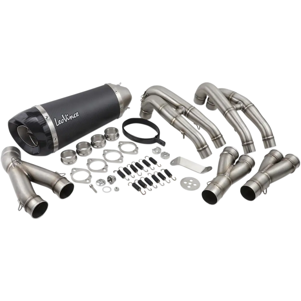 LEOVINCE Factory S Exhaust - Carbon Fiber - YZF-R6 8482SNU