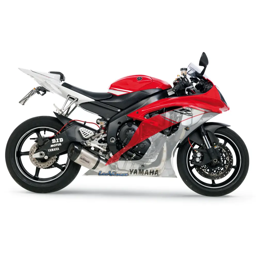 LEOVINCE Factory S Exhaust - Stainless Steel - YZF-R6 8483SNU - E X Haust Group
