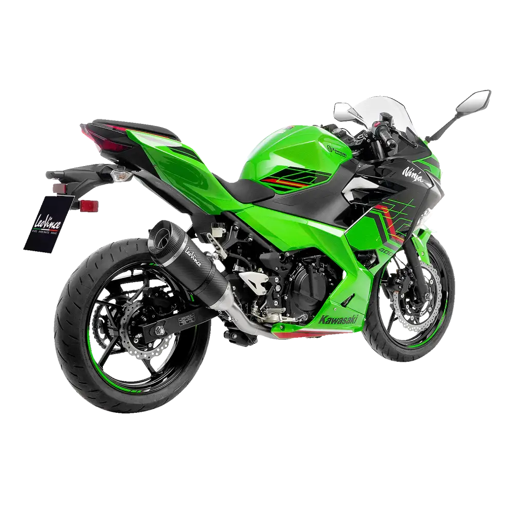 LEOVINCE Factory S Exhaust System - Carbon Fiber 14427SU - E X Haust Group