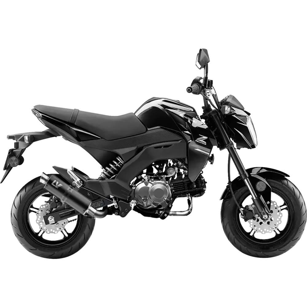 LEOVINCE GP Corsa Exhaust System - Black Edition - Z 125 3394BU