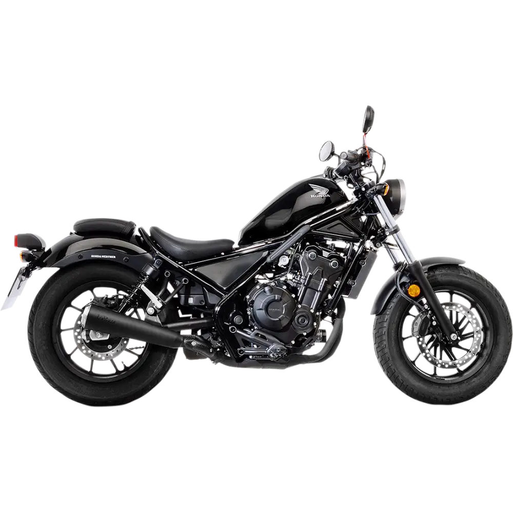 LEOVINCE GP Racer Slip-On Muffler - Rebel 500 15006BU - E X Haust Group