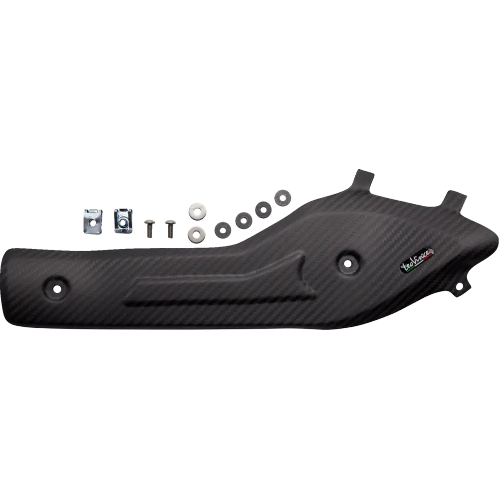 LEOVINCE Heat Shield - Husky - Carbon Fiber 80026 - E X Haust Group