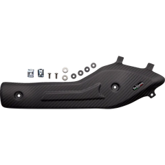 LEOVINCE Heat Shield - Husky - Carbon Fiber 80026 - E X Haust Group