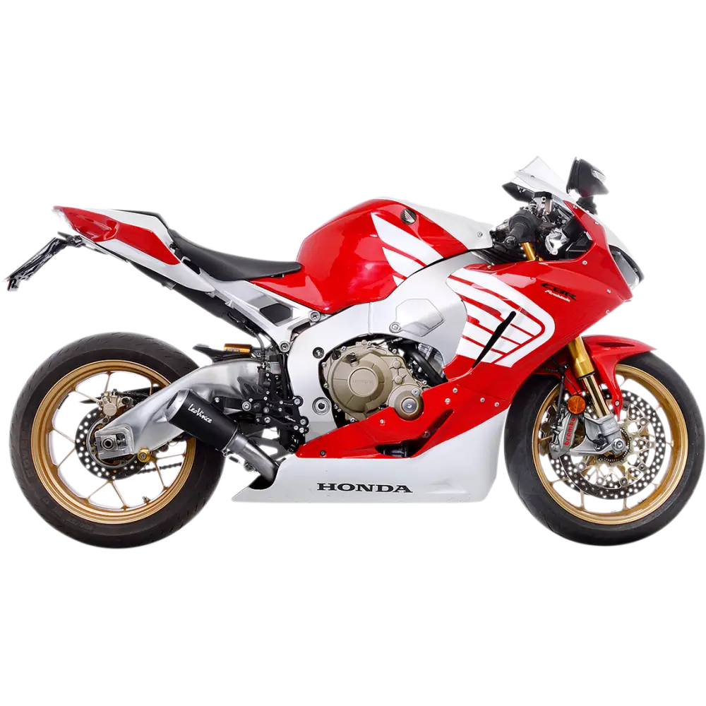 LEOVINCE LV-10 Black Edition Muffler - CBR1000RR 15207BU - E X Haust Group