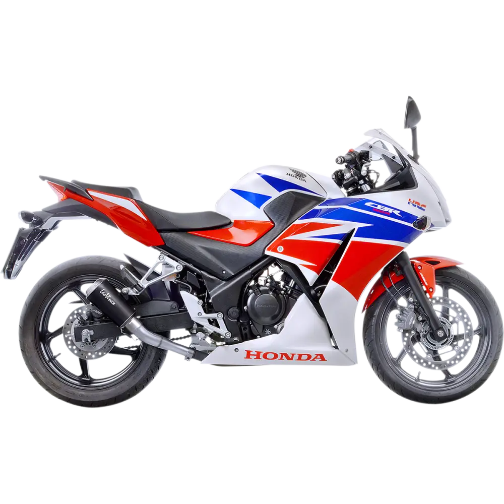 LEOVINCE LV-10 Black Edition Muffler - CBR300 15211BU - E X Haust Group