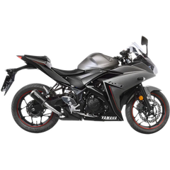 LEOVINCE LV-10 Black Edition Muffler - YZF-R3 15212BU - E X Haust Group