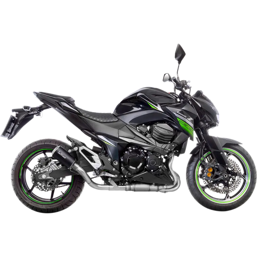 LEOVINCE LV-10 Black Edition Muffler - Z 800 15214BU - E X Haust Group
