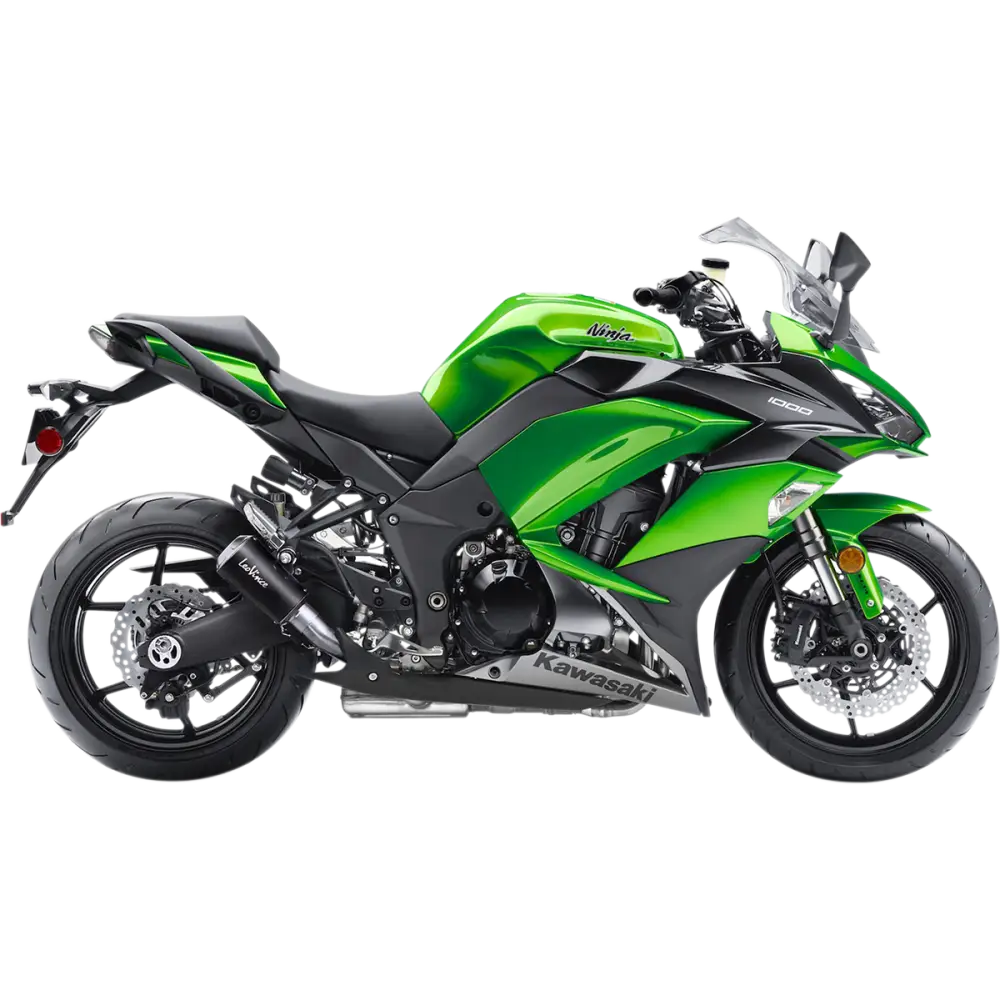 LEOVINCE LV-10 Black Edition Mufflers - Z 1000 15209BU - E X Haust Group