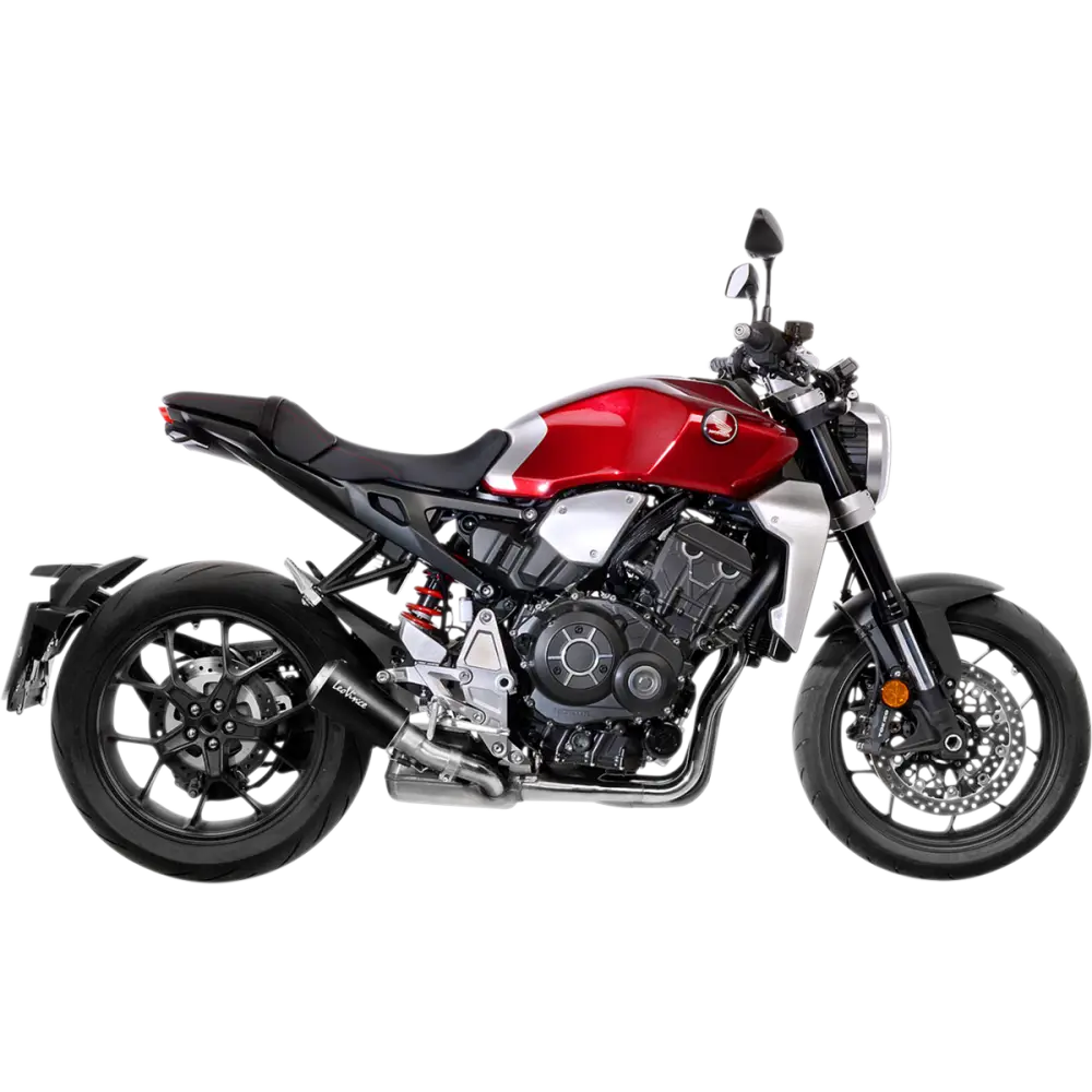 LEOVINCE LV-10 Black Edition Slip-On Muffler 15222B - E X Haust Group