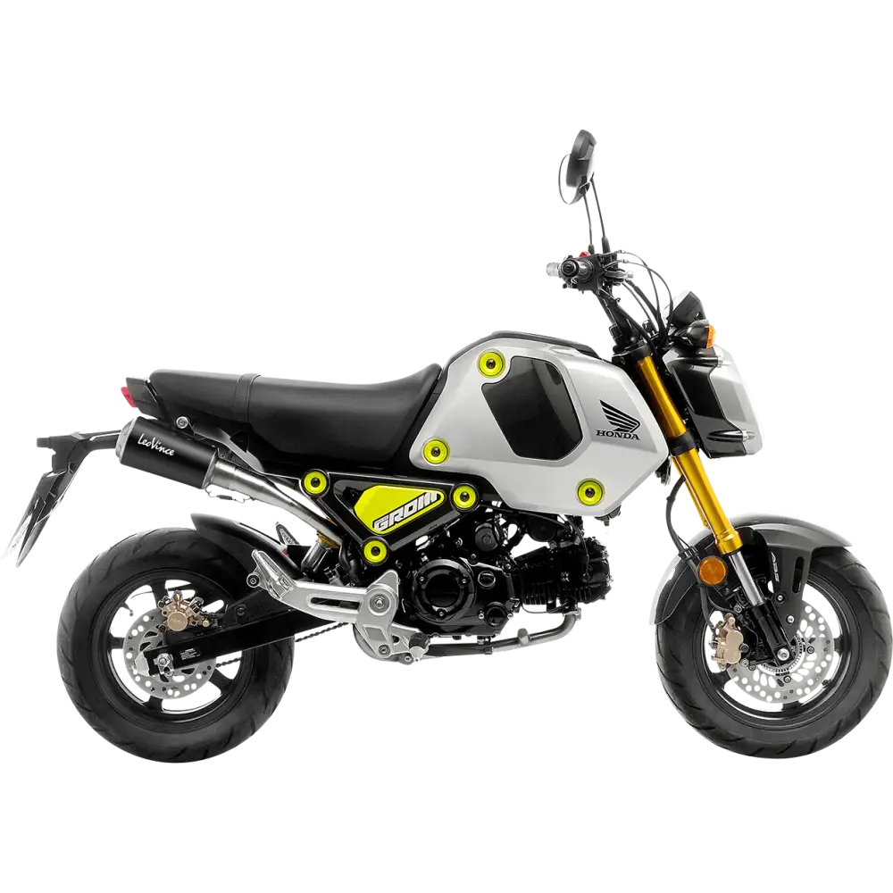 LEOVINCE LV-10 Exhaust - Black 15253BU - E X Haust Group