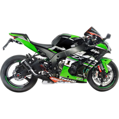 LEOVINCE LV-10 Muffler - Black 15200BU - E X Haust Group