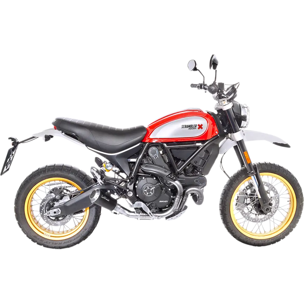 LEOVINCE LV-10 Muffler - Black 15202BU - E X Haust Group