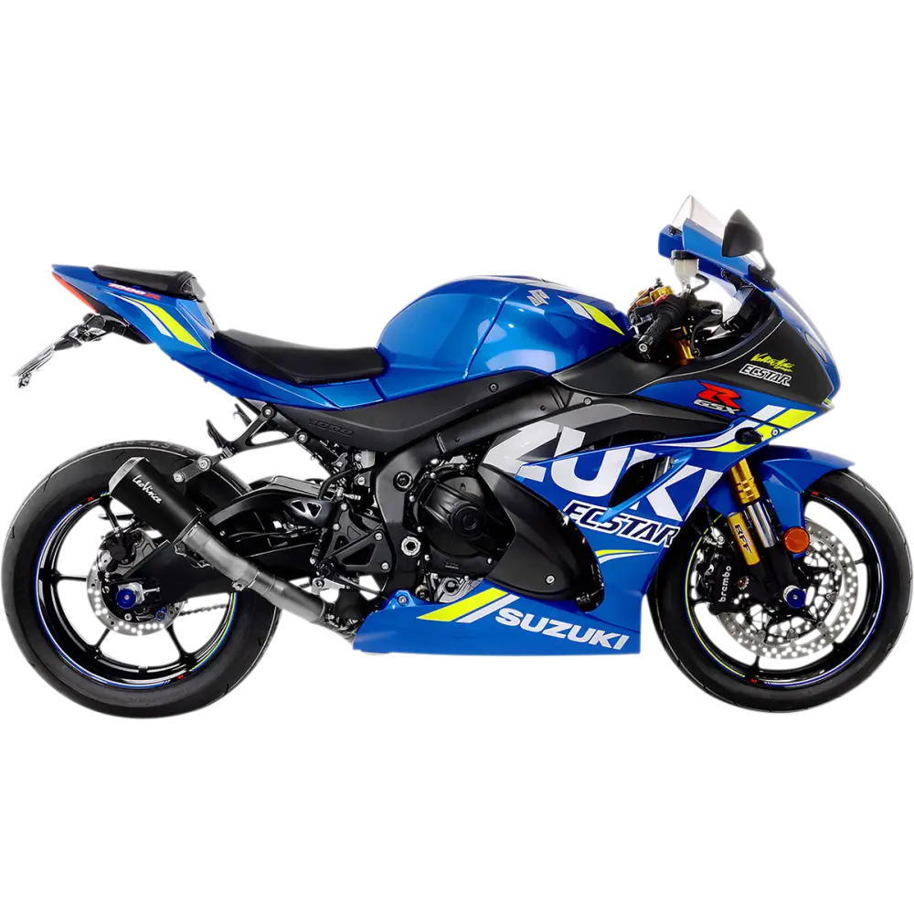 LEOVINCE LV-10 Muffler - Black 15231BU - E X Haust Group