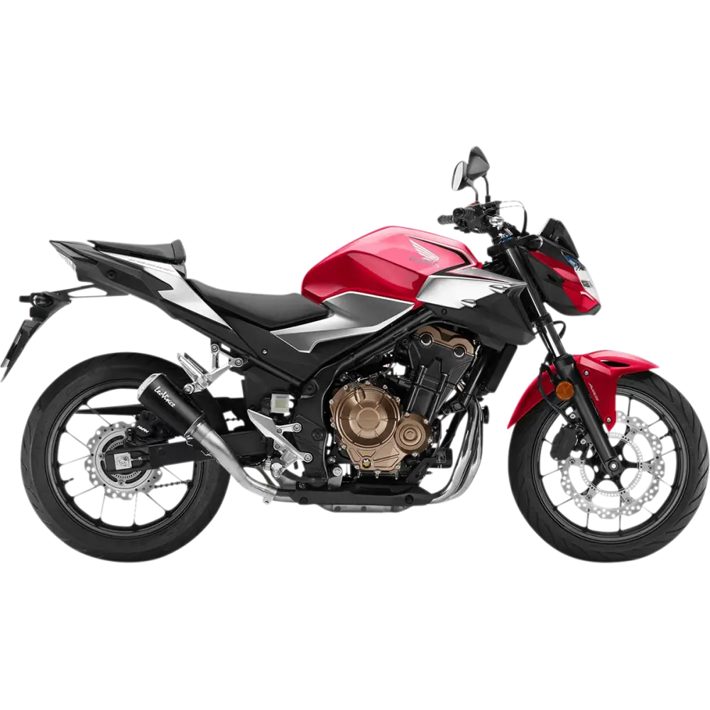 LEOVINCE LV-10 Muffler - Black 15236BU - E X Haust Group