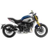 LEOVINCE LV-10 Slip-On Muffler - Black 15256B - E X Haust Group