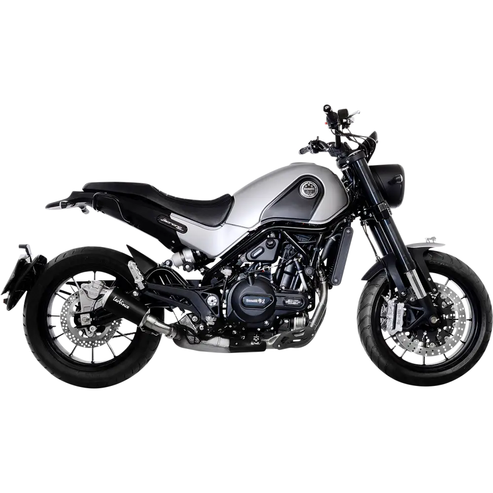 LEOVINCE LV-10 Slip-On Muffler - Black Edition 15226B - E X Haust Group