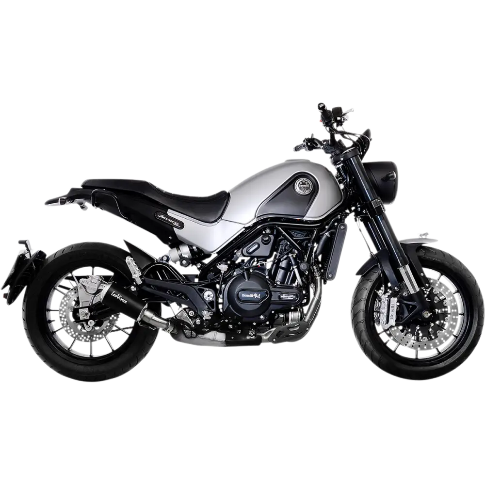 LEOVINCE LV-10 Slip-On Muffler - Black Edition 15226B - E X Haust Group