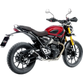 LEOVINCE LV-10 Slip-On Muffler - Black Stainless Steel - Scrambler/Speed 400 15268BU