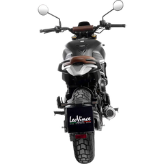 LEOVINCE LV-10 Slip-On Muffler - Carbon Fiber 15267CU - E X Haust Group