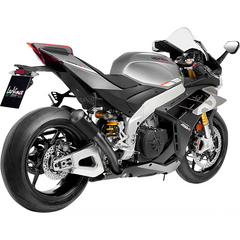 LEOVINCE LV-10 Slip-On Muffler - Full Black 15248FBU - E X Haust Group