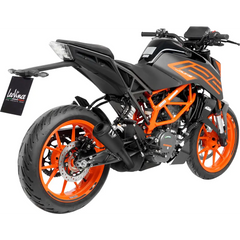 LEOVINCE LV-10 Slip-On Muffler - Full Black 15249FBU - E X Haust Group