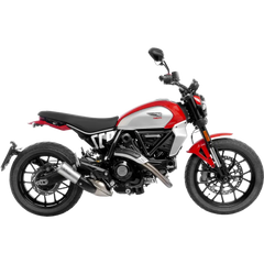 LEOVINCE LV-10 Slip-On Muffler - Matte - Stainless Steel 15266 - E X Haust Group