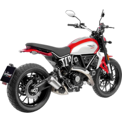 LEOVINCE LV-10 Slip-On Muffler - Matte - Stainless Steel 15266 - E X Haust Group