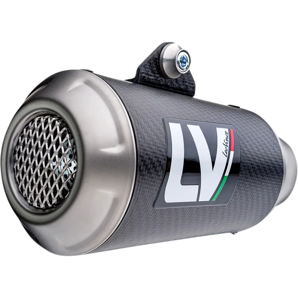 LEOVINCE LV-10 Slip-On Muffler - Right 9790U - E X Haust Group