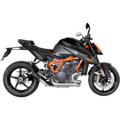 LEOVINCE LV-10 Slip-On Muffler - Stainless Steel 15243U - E X Haust Group