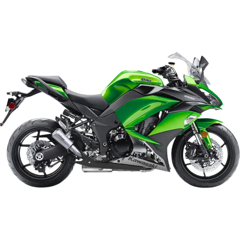 LEOVINCE LV-10 Slip-On Muffler - Z1000 15209U - E X Haust Group