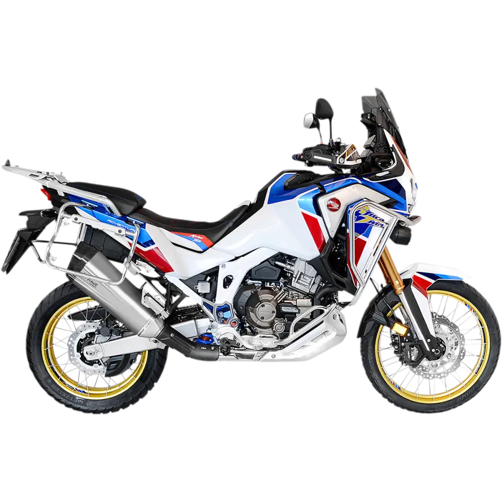 LEOVINCE LV-12 Muffler - Titanium 15302T - E X Haust Group