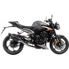 LEOVINCE LV-14 R Exhaust System - 3-into-1 - Black - Street Triple 766 R/RS 15608BU