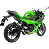 LEOVINCE LV-14 R Slip-On Muffler - Black Edition - Z/Ninja 400/500 15607BU