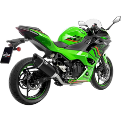 LEOVINCE LV-14 R Slip-On Muffler - Black Edition - Z/Ninja 400/500 15607BU