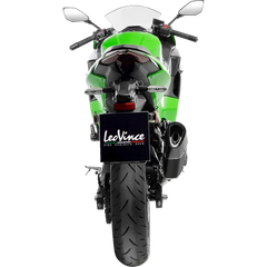 LEOVINCE LV-14 R Slip-On Muffler - Black Edition - Z/Ninja 400/500 15607BU