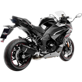 LEOVINCE LV-14 R Slip-On Muffler - Black - Ninja 1000 SX 15602BU
