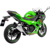 LEOVINCE LV-14 R Slip-On Muffler - Stainless Steel - Z/Ninja 400/500 15607U