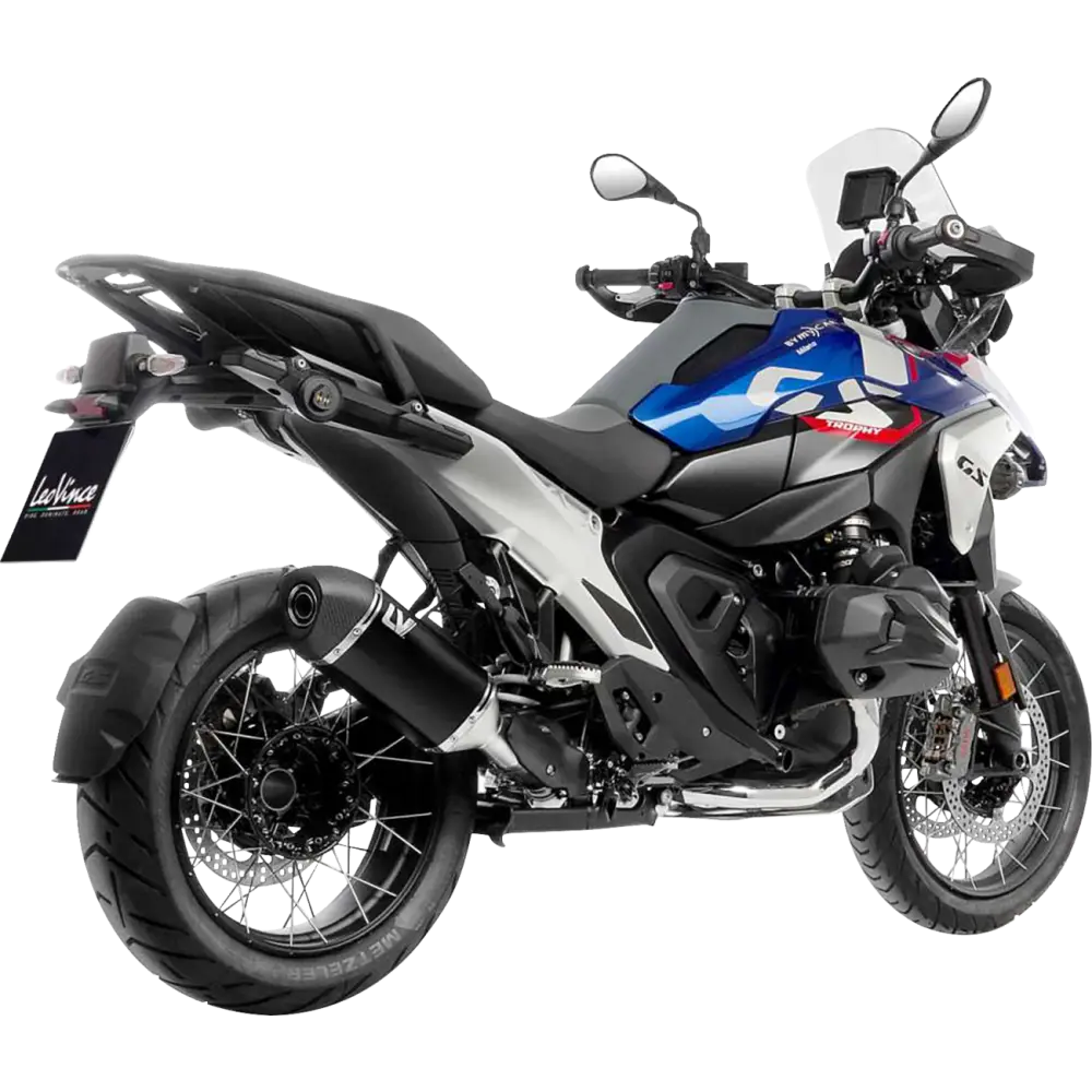 LEOVINCE LV-14 Slip-On Muffler - Black - R 1300 GS/Adventure 15604BU