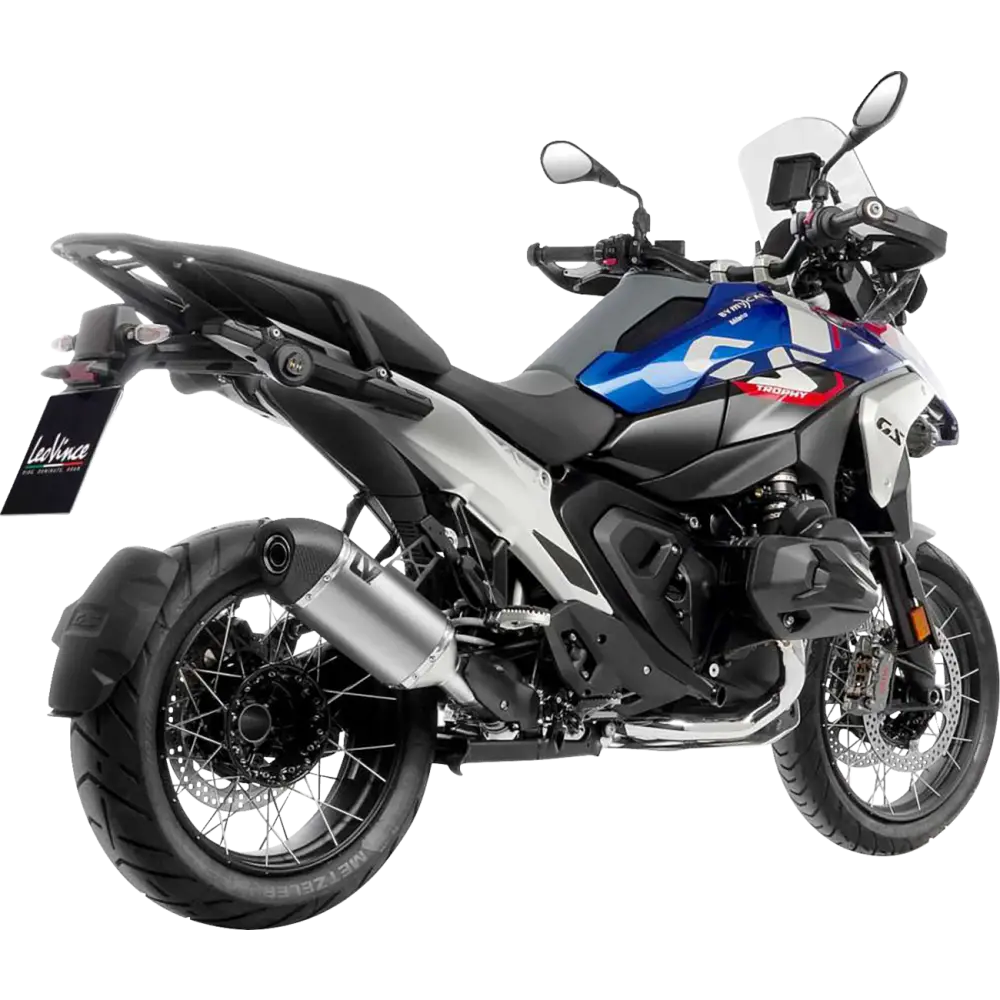 LEOVINCE LV-14 Slip-On Muffler - Stainless Steel - R 1300 GS/Adventure 15604U