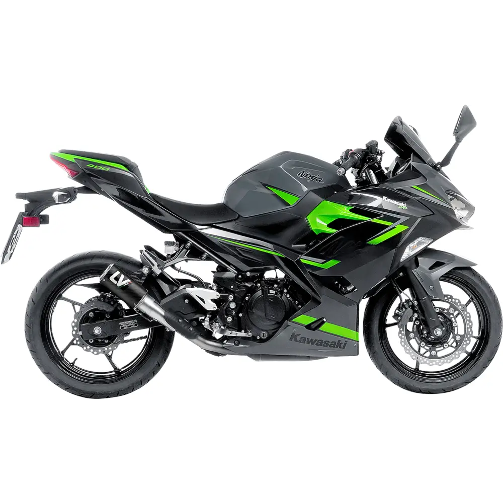LEOVINCE LV Corsa Muffler - Carbon Fiber 15400CU - E X Haust Group