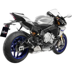 LEOVINCE LV Corsa Slip-On Muffler - Black Edition 15408BU - E X Haust Group