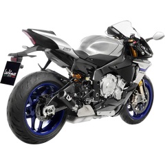 LEOVINCE LV Corsa Slip-On Muffler - Carbon Fiber 15408CU - E X Haust Group