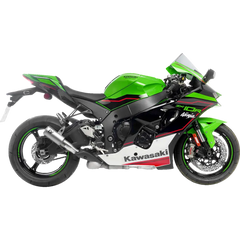 LEOVINCE LV Corsa Slip-On Muffler - Titanium 15406TU - E X Haust Group