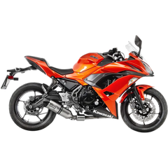 LEOVINCE LV One Evo Exhaust System - Stainless Steel - Ninja 650/Z650 14181EU - Engine Covers