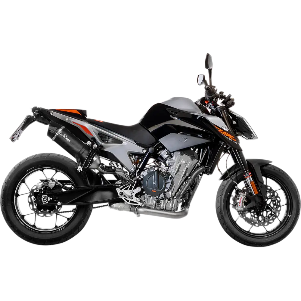 LEOVINCE LV One EVO Muffler - Carbon Fiber - Duke 790 14254EU - E X Haust Group