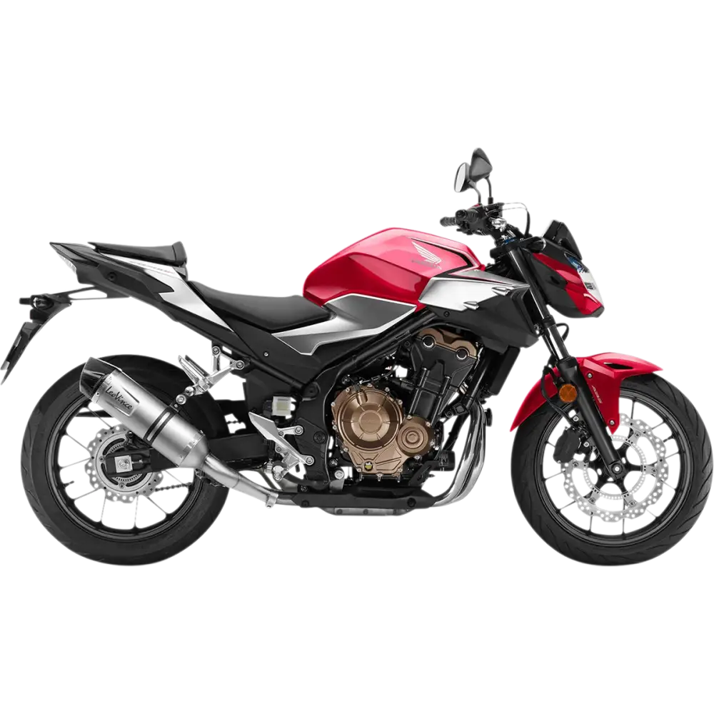 LEOVINCE LV One Evo Muffler - Stainless Steel 14314EU - E X Haust Group